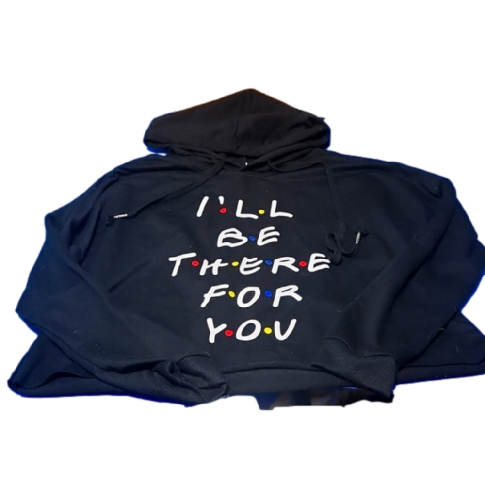 Friends Sweatshirt Large Crop